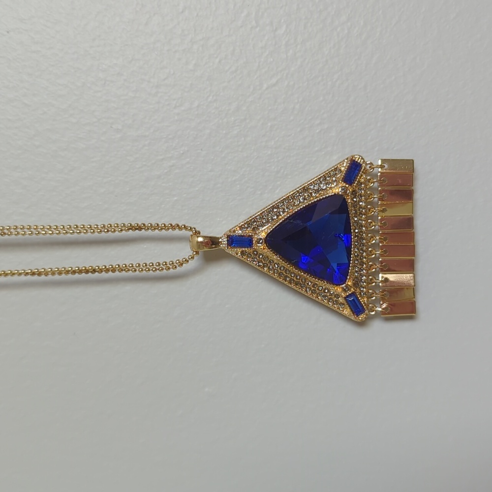 Kensie Fa La La Triangle Pendant Necklace
